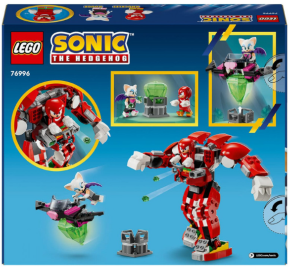 Конструктор Lego Sonic the Hedgehog Вартовий робот Єхидни Наклз