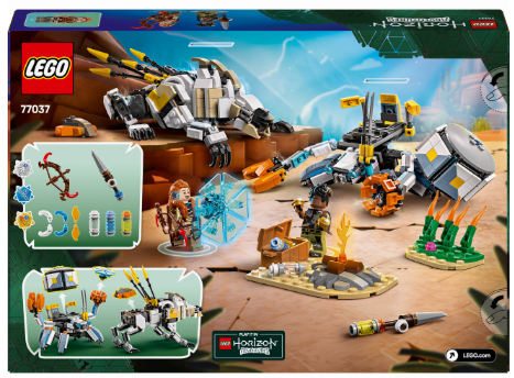 Конструктор Lego Horizon Aloy і Varl проти Shell-Walker і Sawtooth фото №3