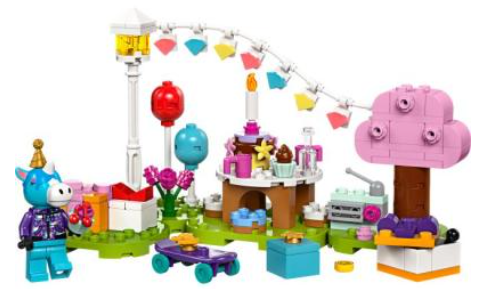 Конструктор Lego Animal Crossing Вечірка з нагоди дня народження Julian фото №2