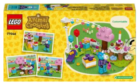 Конструктор Lego Animal Crossing Вечірка з нагоди дня народження Julian фото №3