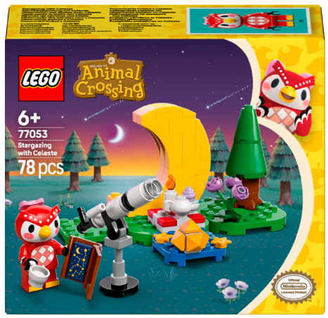 Конструктор Lego Animal Crossing Спостереження за зірками із Celeste
