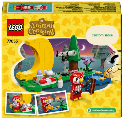Конструктор Lego Animal Crossing Спостереження за зірками із Celeste фото №3