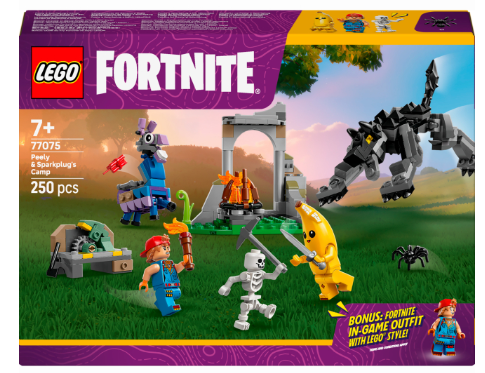 Конструктор Lego Fortnite Табір Peely та Sparkplug