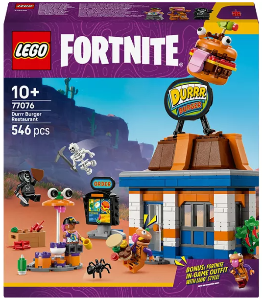 Конструктор Lego Fortnite Durrr Burger ресторан
