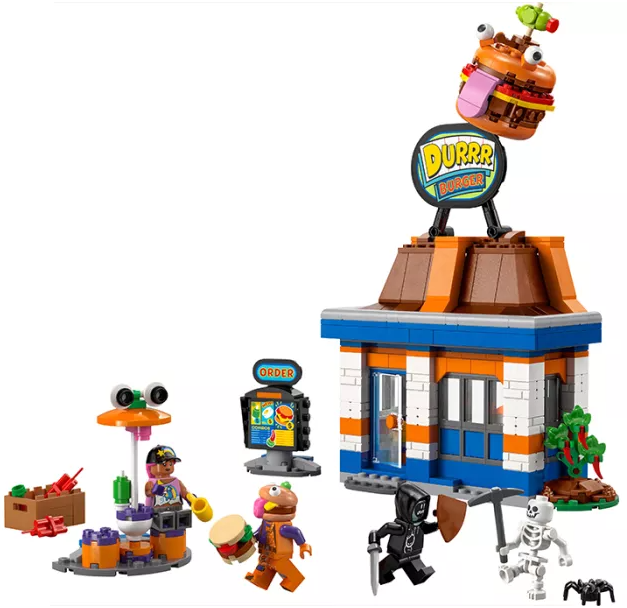 Конструктор Lego Fortnite Durrr Burger ресторан фото №2