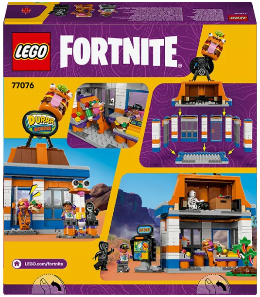 Конструктор Lego Fortnite Durrr Burger ресторан фото №3
