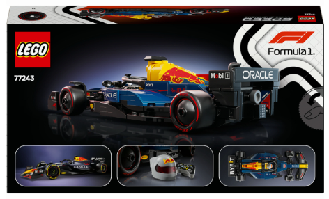 Конструктор Lego Speed Champions Автомобіль для перегонів F1® Oracle Red Bull Racing RB20 фото №3