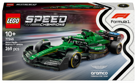 Конструктор Lego Speed Champions Автомобіль для перегонів Aston Martin Aramco F1® AMR24