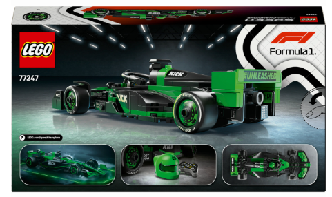 Конструктор Lego Speed Champions Автомобіль для перегонів KICK Sauber F1® Team C44 фото №8