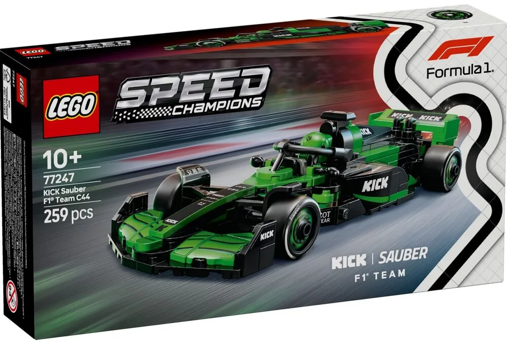Конструктор Lego Speed Champions Автомобіль для перегонів KICK Sauber F1® Team C44