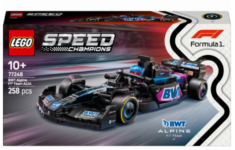 Конструктор Lego Speed Champions Автомобіль для перегонів BWT Alpine F1® Team A524