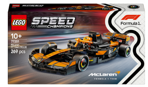 Конструктор Lego Speed Champions Автомобіль для перегонів McLaren F1® Team MCL38 фото №3