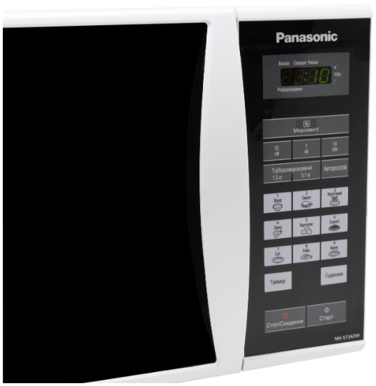 Мікрохвильова піч Panasonic NN-ST342WZUE фото №4