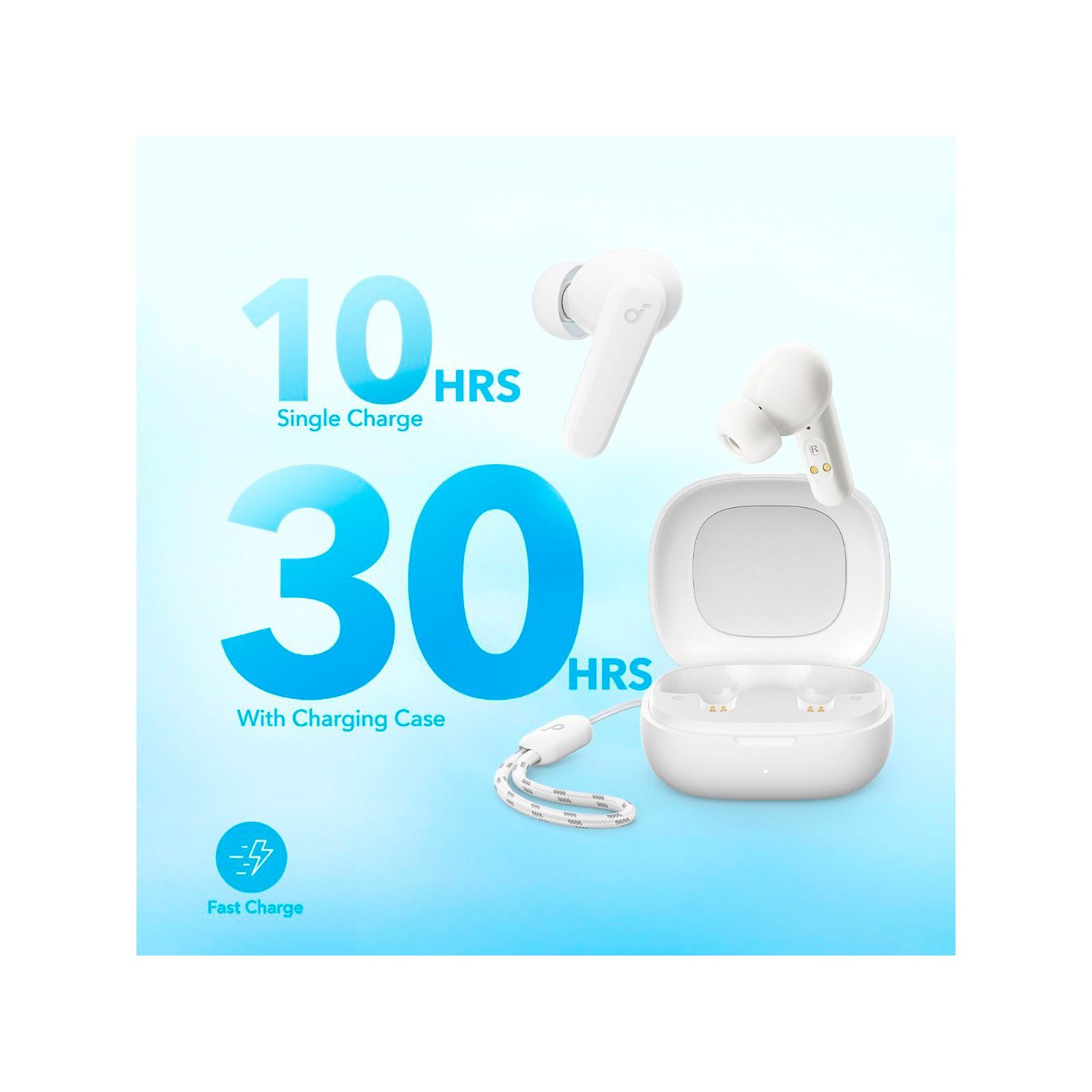 Навушники Anker SoundСore R50i White фото №7