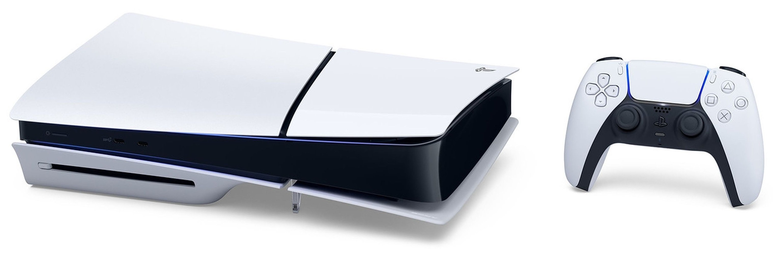 Ігрова приставка Sony Playstation 5 Slim HD Blue Ray White (1068900) фото №5