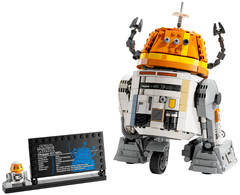 Конструктор Lego Star Wars Чоппер (C1-10P). Дроїд-астромеханік фото №2