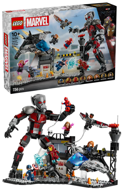 Конструктор Lego Super Heroes Перший месник: Протистояння Пригодницька битва
