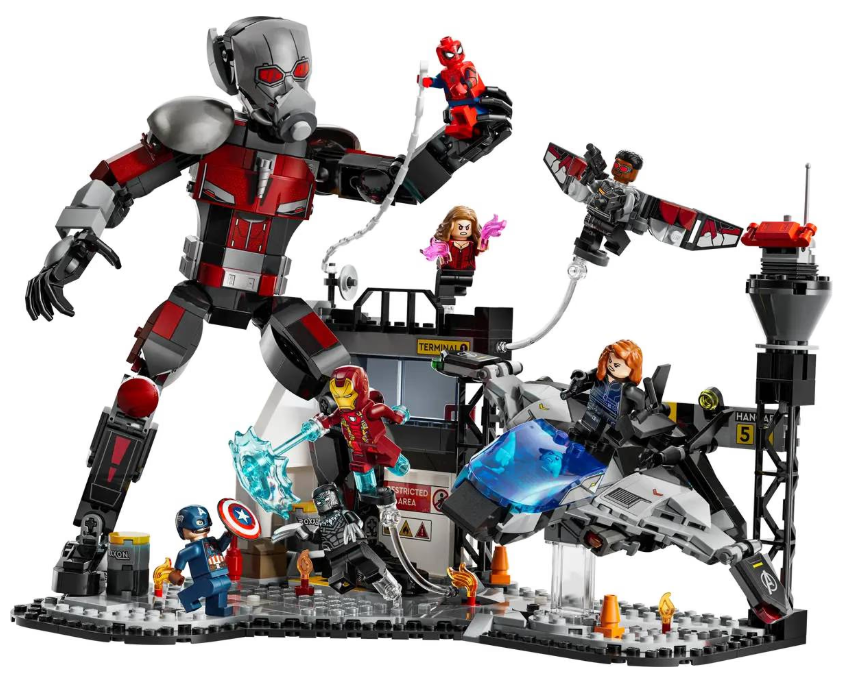 Конструктор Lego Super Heroes Перший месник: Протистояння Пригодницька битва фото №2