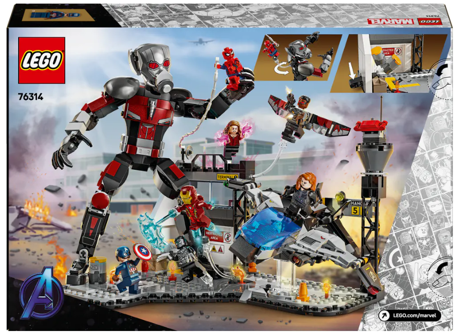 Конструктор Lego Super Heroes Перший месник: Протистояння Пригодницька битва фото №3