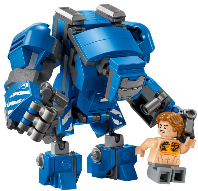 Конструктор Lego Super Heroes Лабораторія Залізної Людини: зал обладунків фото №12