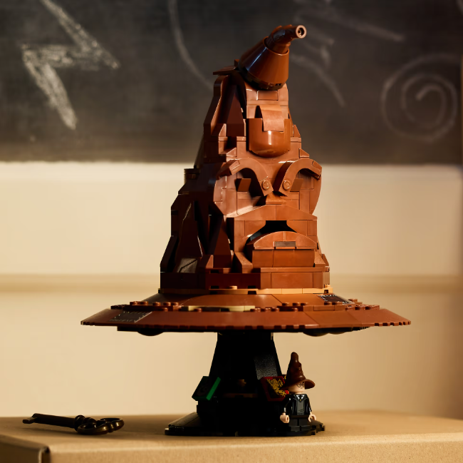 Конструктор Lego Harry Potter Балакучий сортувальний капелюх фото №4