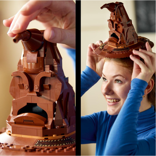 Конструктор Lego Harry Potter Балакучий сортувальний капелюх фото №5