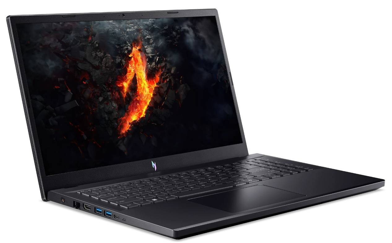 Ноутбук Acer Nitro V 15 ANV15-41-R5V7 (NH.QSGEU.003) Obsidian Black фото №3