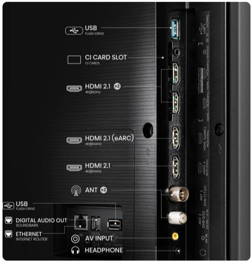 Телевізор Hisense 75E7NQ PRO фото №6