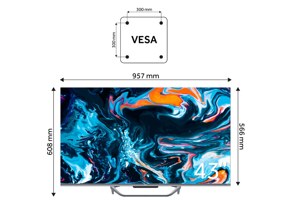 Телевизор Haier H43Q800UX фото №4