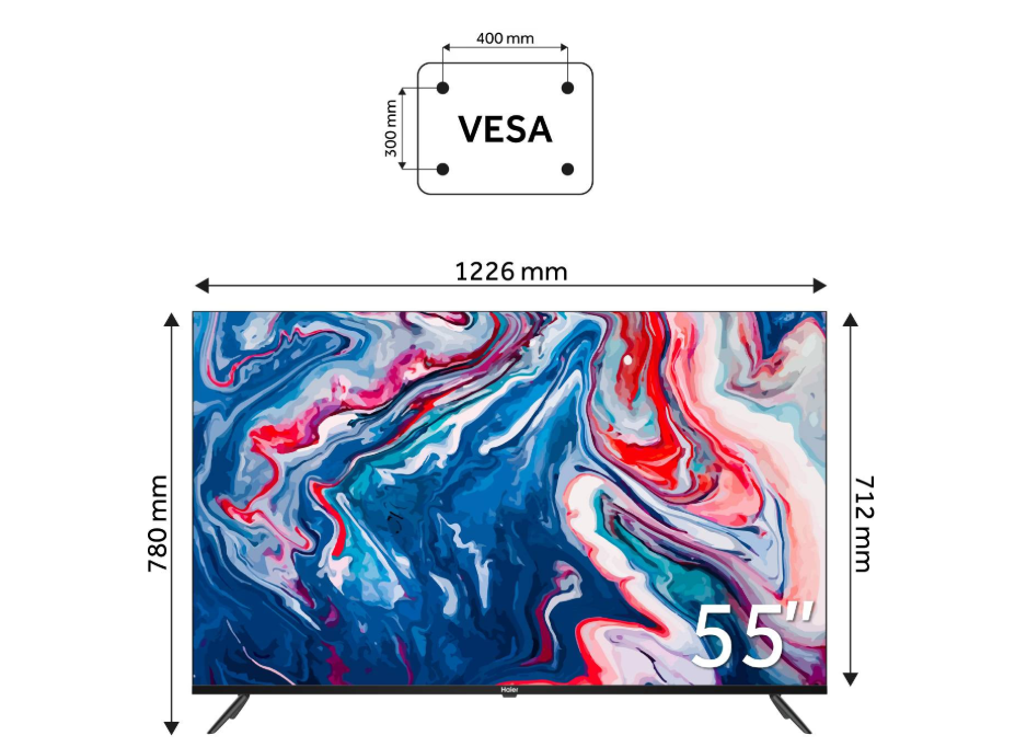Телевизор Haier H55K801UG фото №4