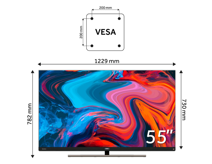 Телевізор Haier H55S900UX фото №4