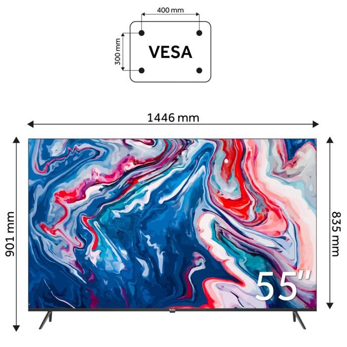 Телевизор Haier H65K801UG фото №3