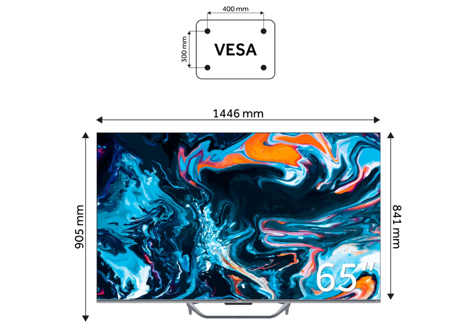 Телевізор Haier H65Q800UX фото №8