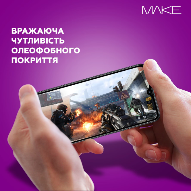 Защитное стекло MAKE Xiaomi Redmi A5 (MGF-XRA5) фото №6