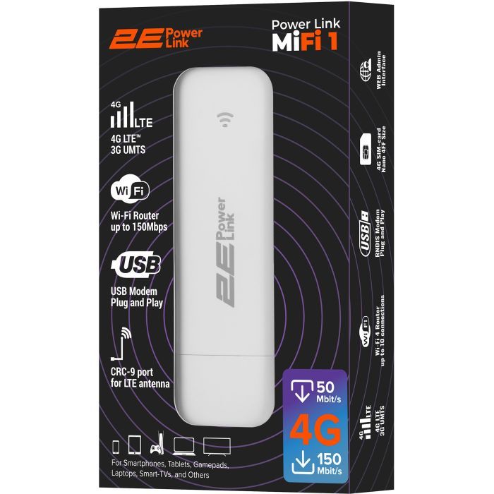 Маршрутизатор 2E PowerLink MiFi-1 2024 (694743655322) фото №11