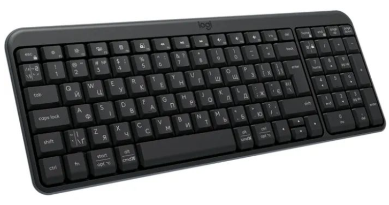 Клавіатура Logitech K250 Wireless GRAPHITE