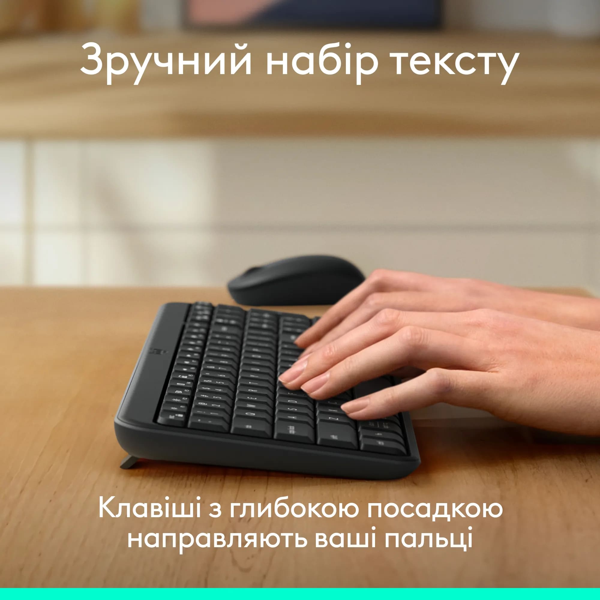 Клавиатура + мышка Logitech MK250 Wireless Combo GRAPHITE фото №5
