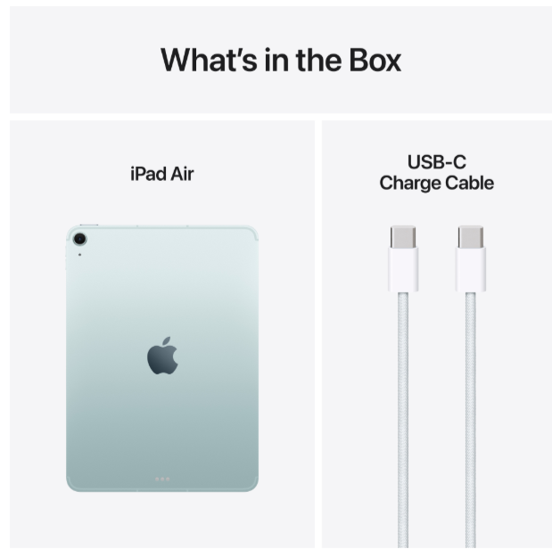Планшет Apple iPad Air 11" M3 Wi-Fi   Cellular 512GB Blue (MCG54TY/A) фото №10