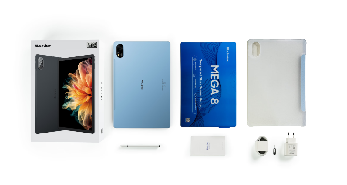 Планшет Blackview MEGA 8 13" 12/256GB LTE Lagoon Green (6931548319757) фото №13