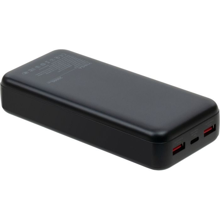 Мобильная батарея Vinga 20000 mAh 22.5W Display Black (VPBB2022) фото №4