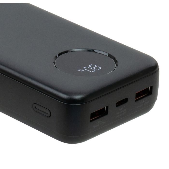 Мобильная батарея Vinga 20000 mAh 22.5W Display Black (VPBB2022) фото №6
