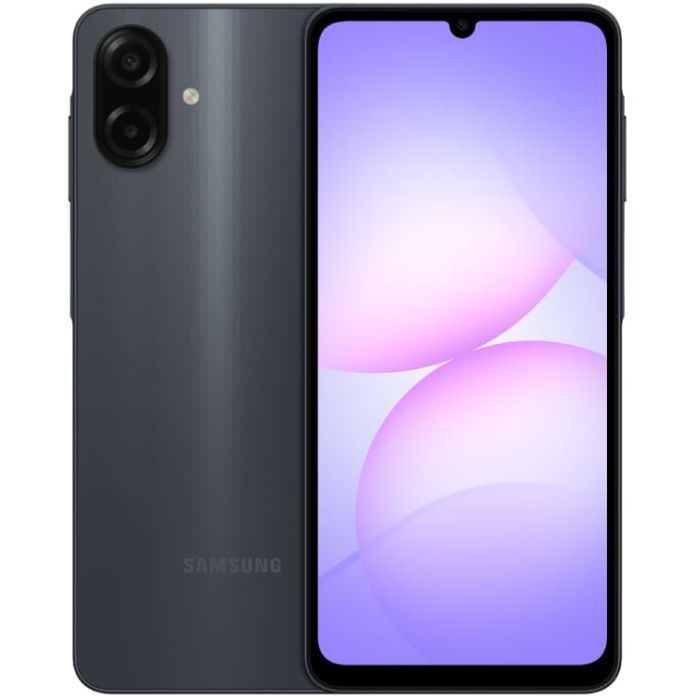 Смартфон Samsung Galaxy A07 4/128GB Black (SM-A075FZKGSEK)