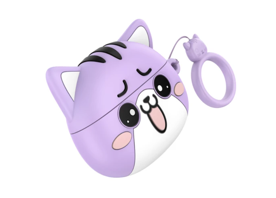 Навушники Hoco EW48 True wireless stereo headset Purple Cat