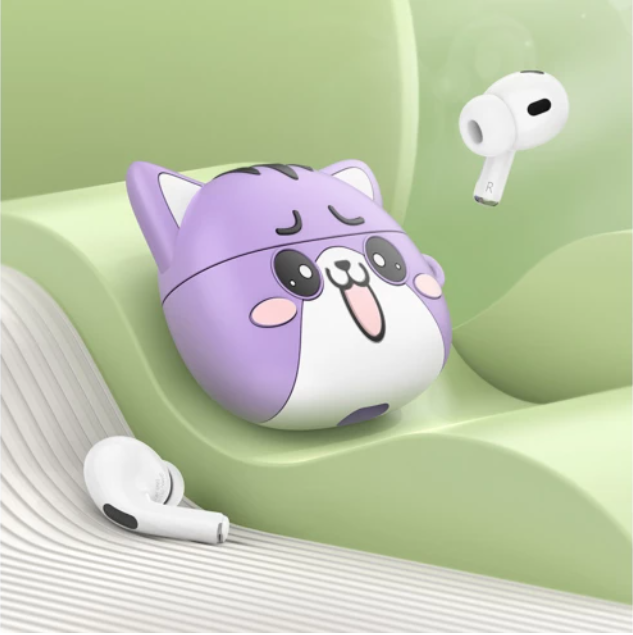 Навушники Hoco EW48 True wireless stereo headset Purple Cat фото №4