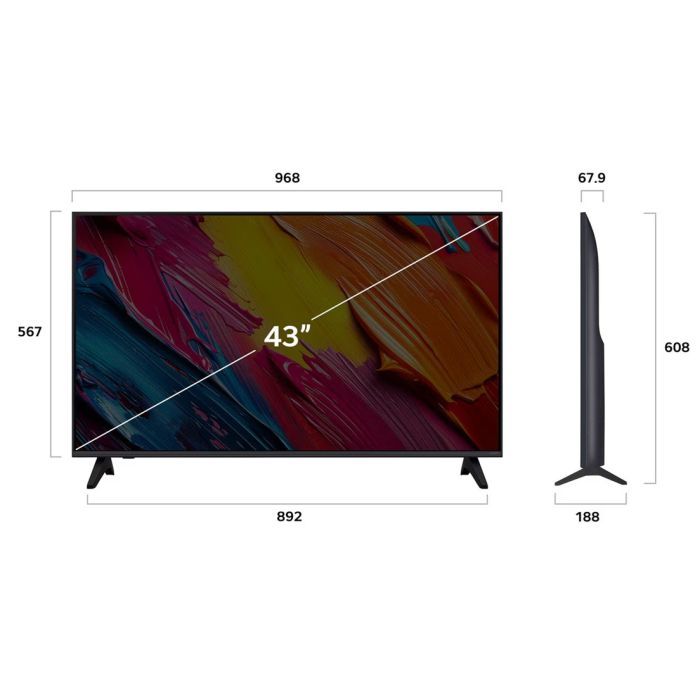 Телевізор LG 43QNED70A6A фото №4