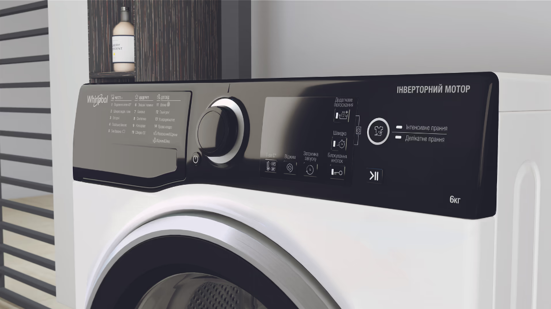 Пральна машина  Whirlpool WRBSB 6228 B UA фото №6