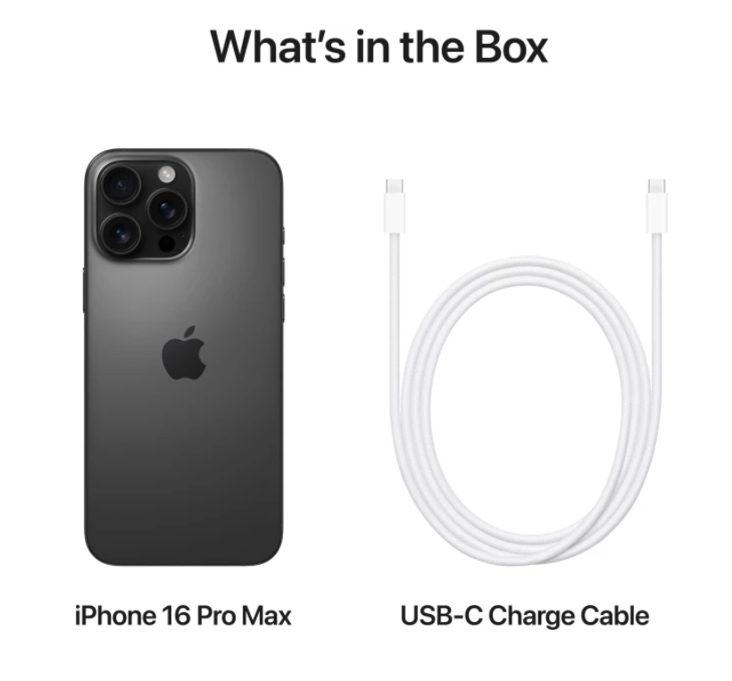 Смартфон Apple iPhone 16 Pro Max 256GB Black Titanium (MYWV3) фото №8