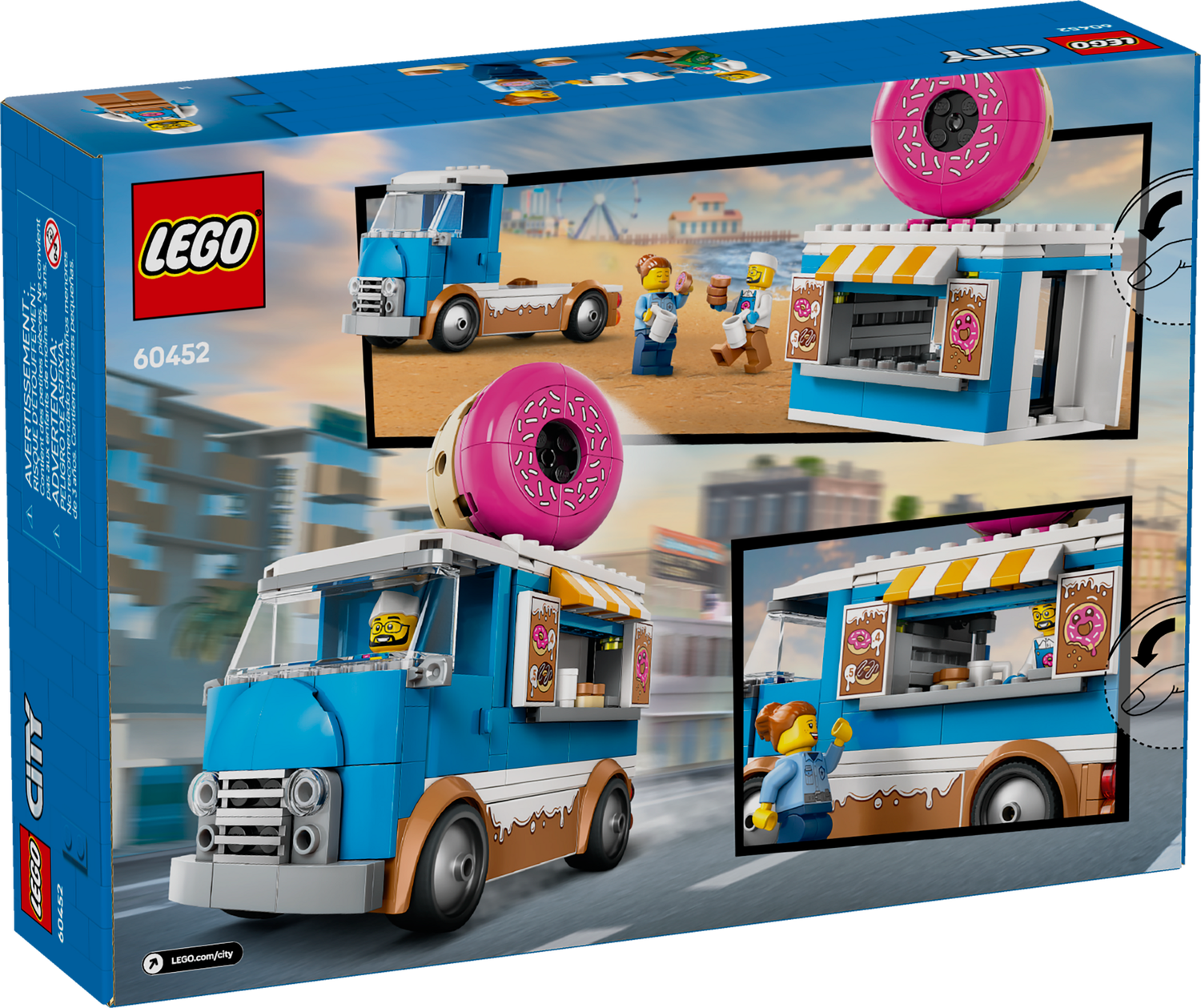Конструктор Lego City Вантажівка з пончиками