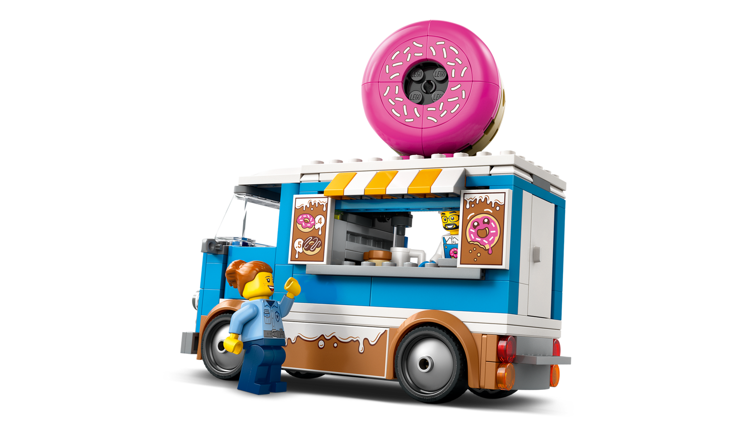Конструктор Lego City Вантажівка з пончиками фото №3