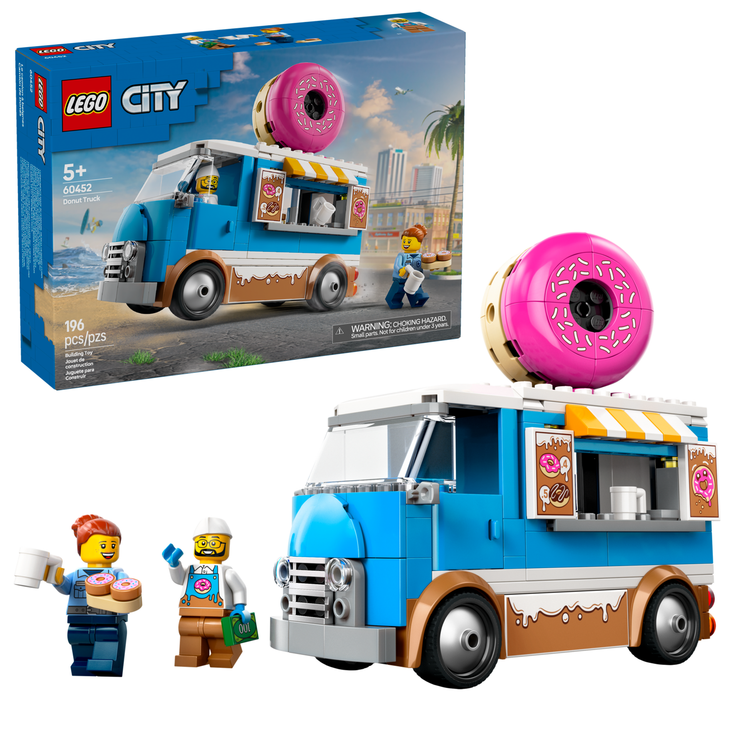 Конструктор Lego City Вантажівка з пончиками фото №10